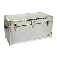 EVERLITE LARGE EMBOSSED METAL  TRUNK