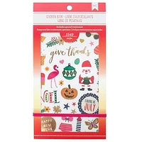 American Crafts Sticker Book Seasonal