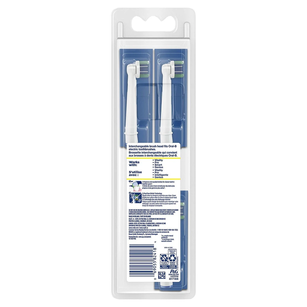 Oral-B PrecisionClean Replacement Brush Heads