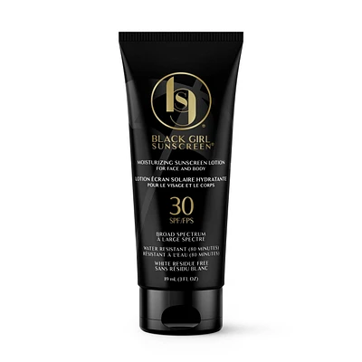 Crème solaire Black Girl SPF 30 3 oz 'Zéro Blanc Casting' 89ML SPF30