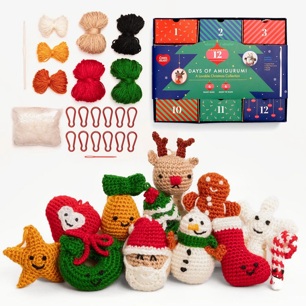 Red Heart Advent Calendar Kit