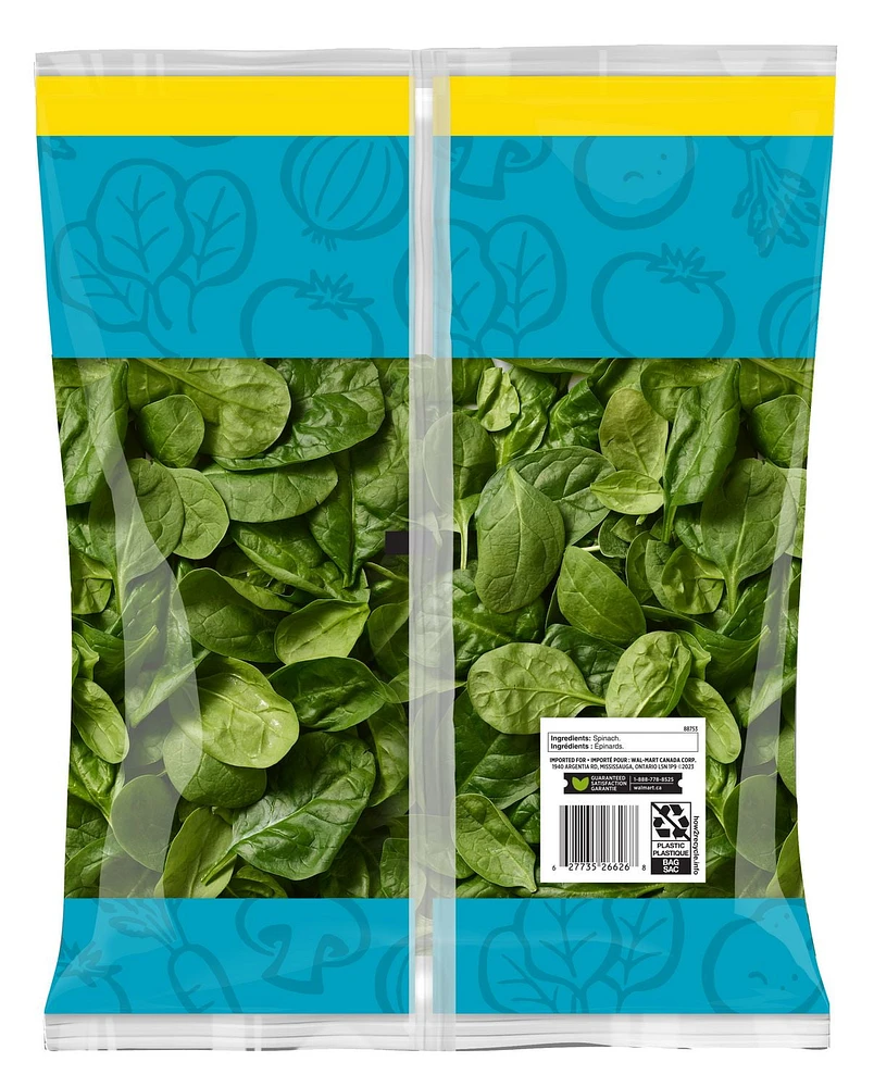 Épinards Mon marché fraîcheur en format économique 454g