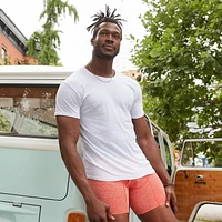 Paquet de T-shirts à Col Rond pour Homme Hanes, Évacuation de l’Humidité Blanc - Paquet de 4