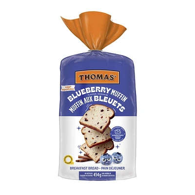 Thomas Blueberry Muffin Bread, 454 g