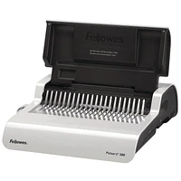 Fellowes Pulsar E 300 Electric Comb Binding Machine w/ Starter Kit