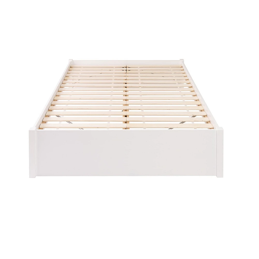 Prepac 63 in W x 16 in H x 83 in D  Select 4-Post Platform Bed