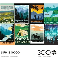 Buffalo Games - Life Is Good - The Outdoors Poster Series - 300 Piece Jigsaw Puzzle