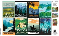 Buffalo Games - Life Is Good - The Outdoors Poster Series - 300 Piece Jigsaw Puzzle