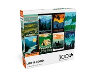 Buffalo Games - Life Is Good - The Outdoors Poster Series - 300 Piece Jigsaw Puzzle