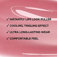 L'Oreal Paris Infallible Pro-Gloss Lip Plumper with Hyaluronic Acid, Mirror 600, 0.21 fl. oz., Hydrating Plumping Gloss