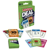 Monopoly Deal Card Game, Ages 8 and up