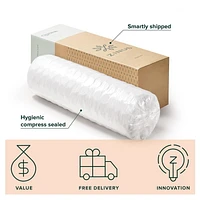 Zinus 8 Inch Green Tea Infused Memory Foam Spring Hybrid Mattress / Euro Top / CertiPUR-US Certified/Mattress-in-a-Box, 10 Yr Warranty