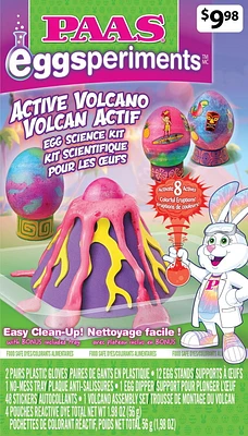 PAAS®Egg Science Kit , Eggsperiments™ : Active Volcano, 1 Kit