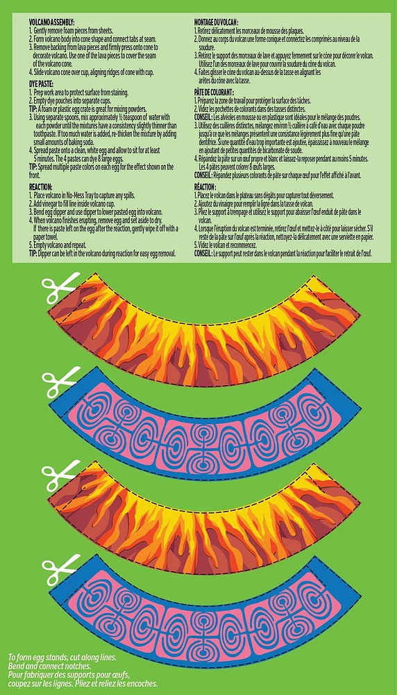 PAAS®Egg Science Kit , Eggsperiments™ : Active Volcano, 1 Kit