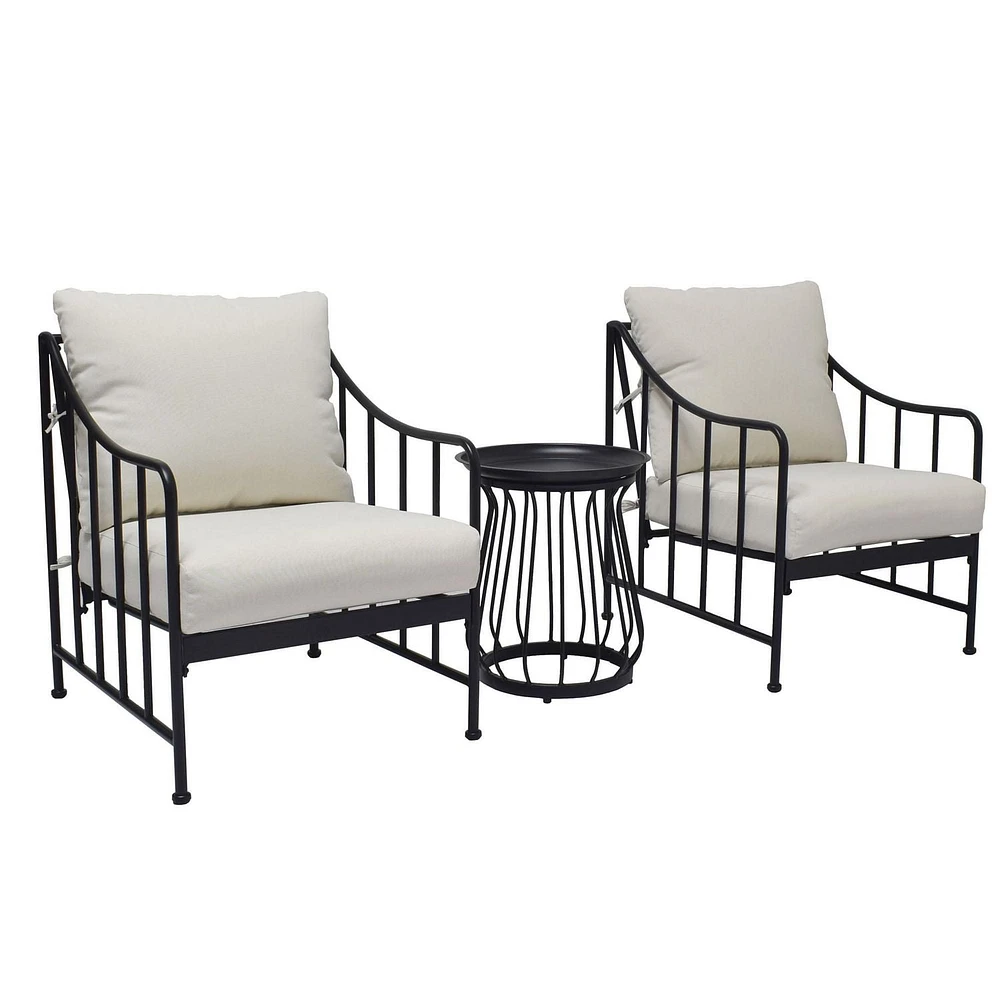 Better Homes & Gardens Aubrey 3-Piece Patio Chat Set