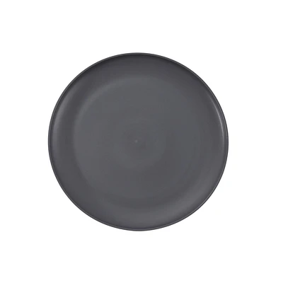 Mainstays 10.5-Inch Gray Plastic Dinnerware Plate