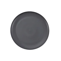 Mainstays 10.5-Inch Gray Plastic Dinnerware Plate