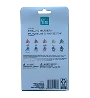 PEN+GEAR Washable Fineline Markers, 10 count