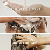 Revitalisant pour Cheveux Secs Dove Hydratation quotidienne avec Soin Protéine Liquide Bio et Sérum d'Acide Hyaluronique, 530mL 530 ML