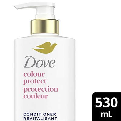 Revitalisant pour cheveux colorés, Dove Protection Couleur avec Soin Bio-Protéine Liquide, 530mL 530 ML