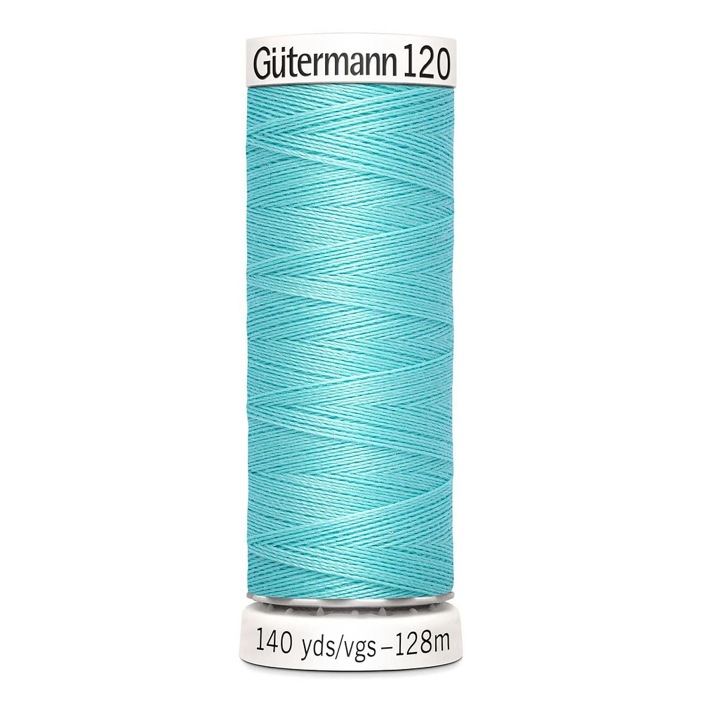 Gutermann 120 Sew - All Thread 128 m/ 140 yds - Charcoal (Pack of 5 Spools