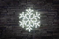 Holiday time 18'' Neon Snowflake