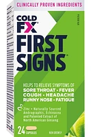 COLD-FX® First Signs, 24 capsules