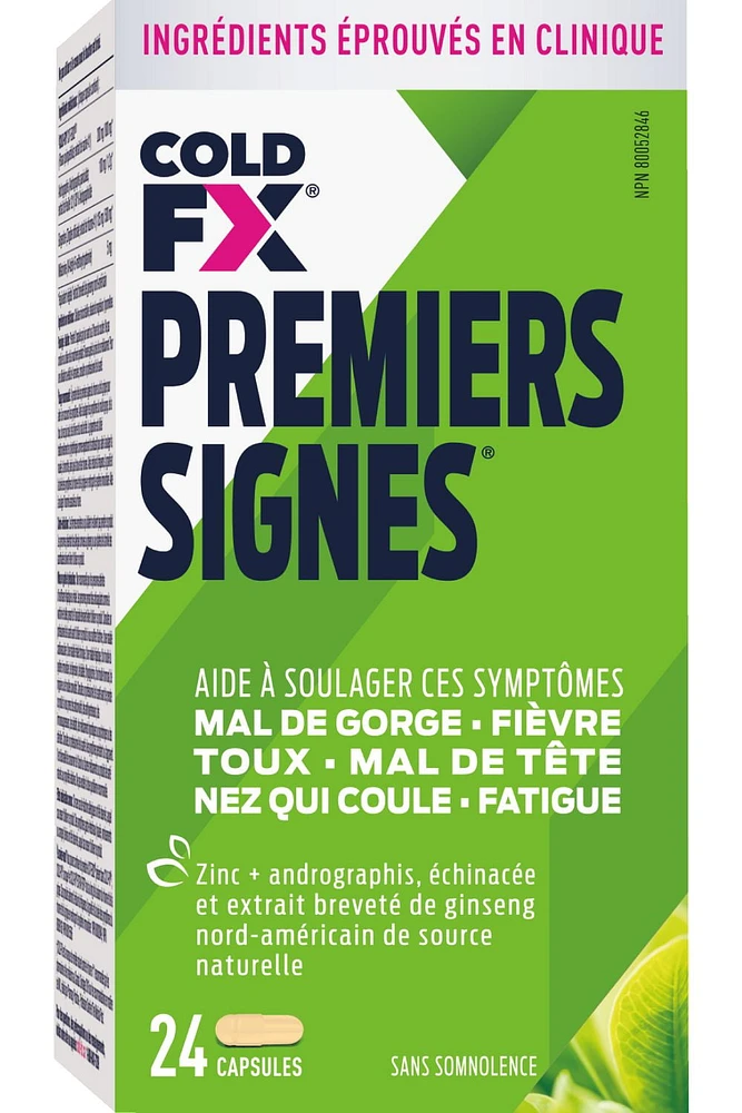 COLD-FX® First Signs, 24 capsules