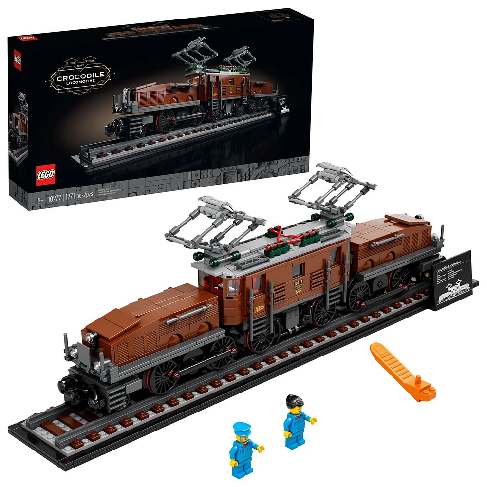 LEGO Crocodile Locomotive (10277) Toy Building Kit (1,271 Pieces)