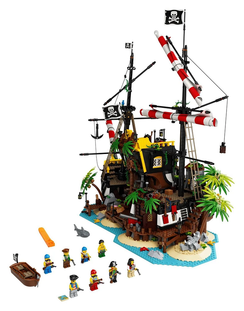 LEGO Ideas Pirates of Barracuda Bay 21322 Toy Building Kit (2,545 Pieces)