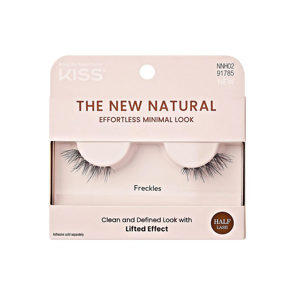 KISS The New Natural - False Eyelashes - Freckles - 1 Pair - False Eyelashes