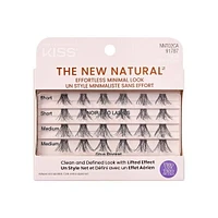 KISS Le Nouveau Naturel - Trio de cils - faisceaux de faux cils - noir - 24 mèches KISS Cils