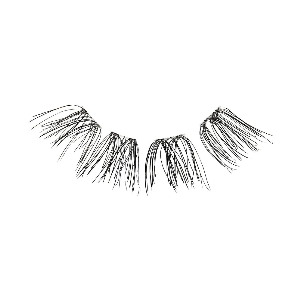 KISS Le Nouveau Naturel - Trio de cils - faisceaux de faux cils - noir - 24 mèches KISS Cils