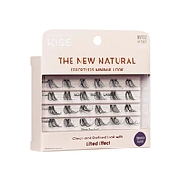 KISS Le Nouveau Naturel - Trio de cils - faisceaux de faux cils - noir - 24 mèches KISS Cils