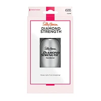 Sally Hansen Diamond Strength® Hardener, ends cracking, splitting & peeling, while locking in moisture, noticeably harder, stronger nails, Ends splitting & cracking