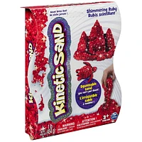 Kinetic Sand 1 lb Shimmering Ruby Red Squeezable Sand