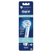 Oral-B Sensitive & Gum X X-Filament Replacement Brush Heads, 3CT