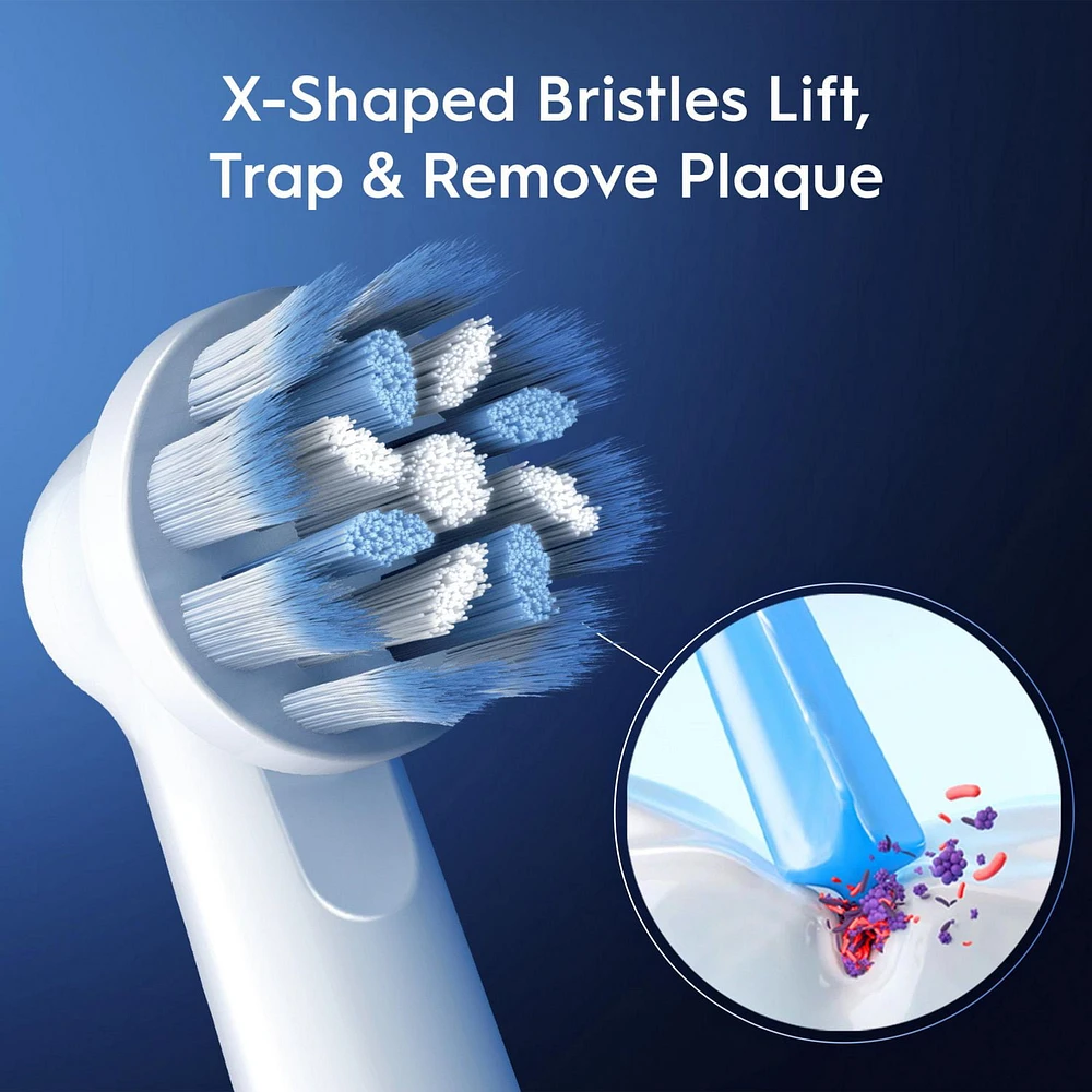 Oral-B Sensitive & Gum X X-Filament Replacement Brush Heads, 3CT