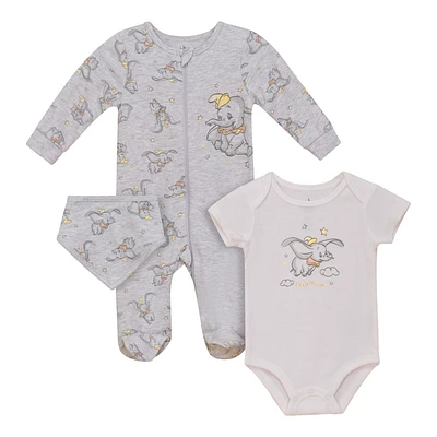 Disney Dumbo Ensemble de Bébé 3-pièces Retour à La Maison 
