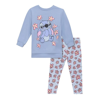 Disney Stitch Legging Set, Sizes: 2T - 5T