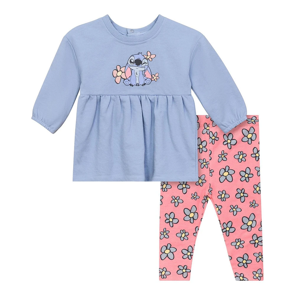 Disney Stitch Legging Set, Sizes: 0/3M - 18/24M