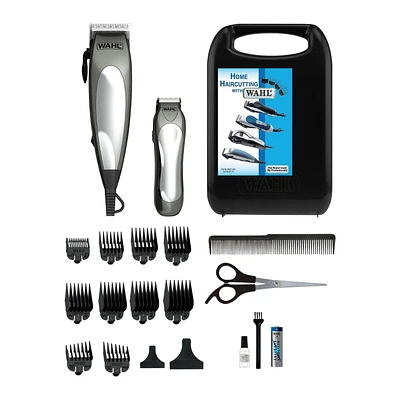 Wahl Deluxe Groom PRO Complete Haircutting And Touch up Kit - 20 Pieces - Model 3170, Taper control lets you customize each cut