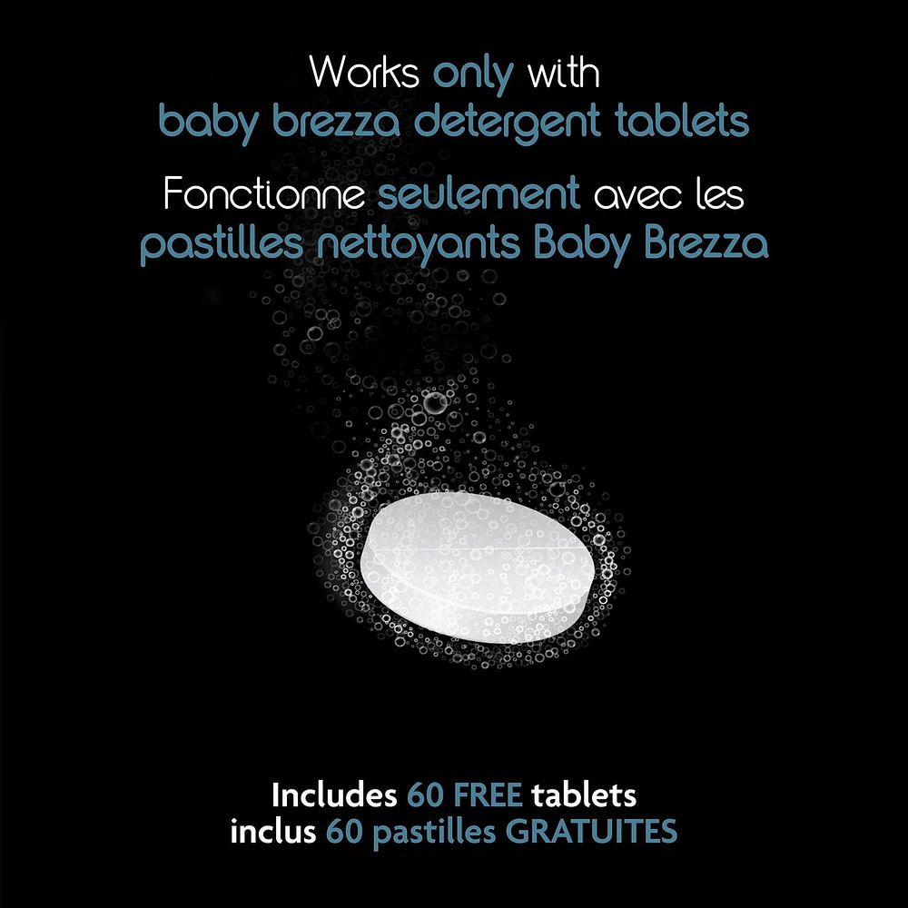 Lave-biberons Bottle Washer Pro de Baby Brezza - Lave biberons, Stérilisateur + Sécheuse tout en un lave les biberons, pièces de produits de bébé et des gobelets - remplace le lavage à la main, les brosses à biberons et les égouttoirs