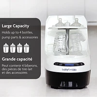 Lave-biberons Bottle Washer Pro de Baby Brezza - Lave biberons, Stérilisateur + Sécheuse tout en un lave les biberons, pièces de produits de bébé et des gobelets - remplace le lavage à la main, les brosses à biberons et les égouttoirs