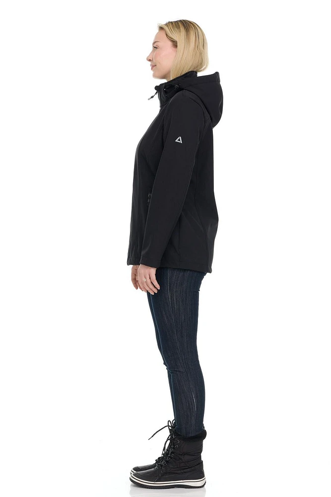 Tec-One Women's Hooded Softshell Jacket