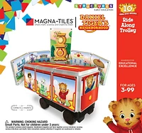 CreateOn Daniel Tiger's Neighborhood Ride-Along Trolley