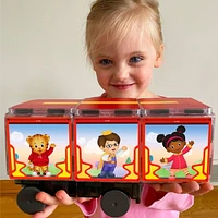 CreateOn Daniel Tiger's Neighborhood Ride-Along Trolley