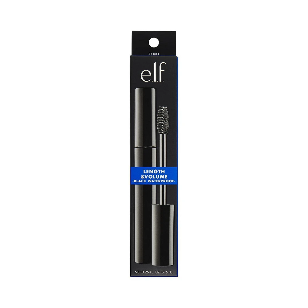 e.l.f. Cosmetics Waterproof Lengthening & Volumizing Mascara