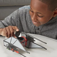 Star Wars Mission Fleet Stellar Class Kylo Ren TIE Whisper 2.5-Inch-Scale Figure and Vehicle for Kids Ages 4 and Up