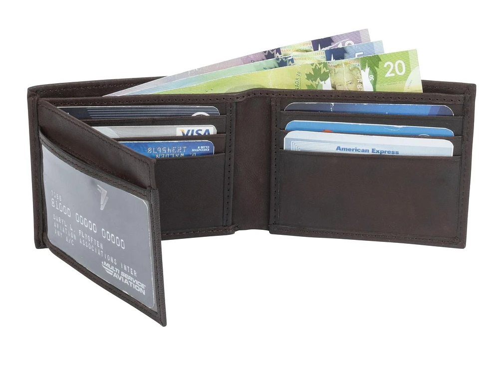 R70 Men's Commuter Wallet, Quick, efficient cash storage